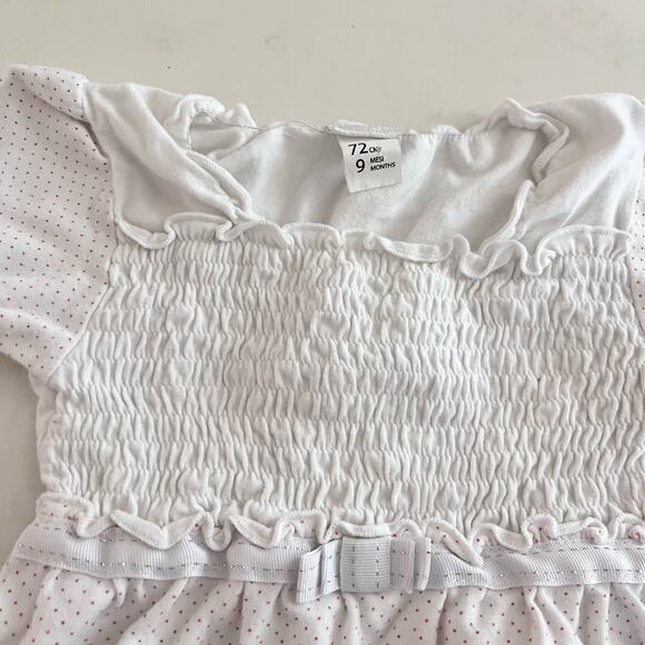 Baby girl summer smocked  romper size 9 months - Picture 5 of 5